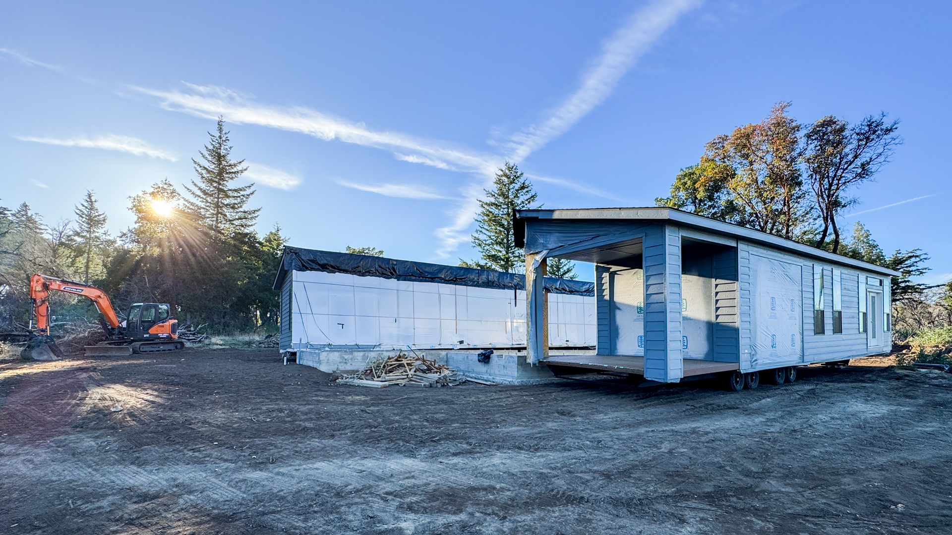 Rebuilding after wildfires